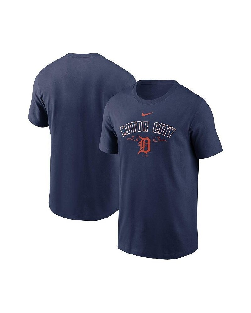 Men's Navy Detroit Tigers Local Team T-shirt $22.94 T-Shirts