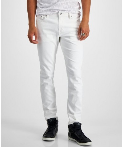 Men's Slim Tapered Fit Jeans White $47.52 Jeans