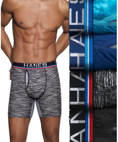 Men's 4-Pk. Ultimate Sport with X-Temp Total Support Pouch Longer Leg Boxer Briefs Multi $14.26 Underwear