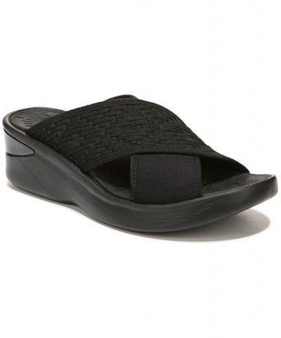 Sundance Washable Slide Sandals Black $39.00 Shoes