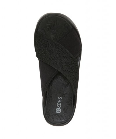 Sundance Washable Slide Sandals Black $39.00 Shoes