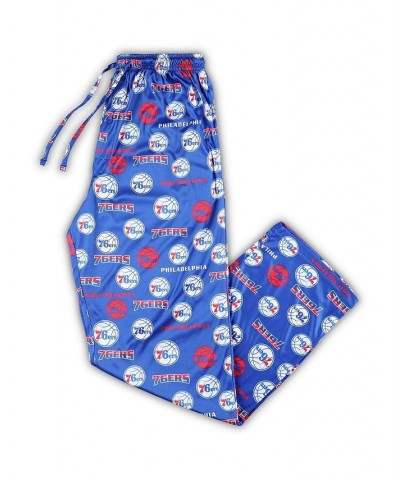 Men's Royal Philadelphia 76ers Big and Tall Breakthrough Sleep Pants $25.99 Pajama