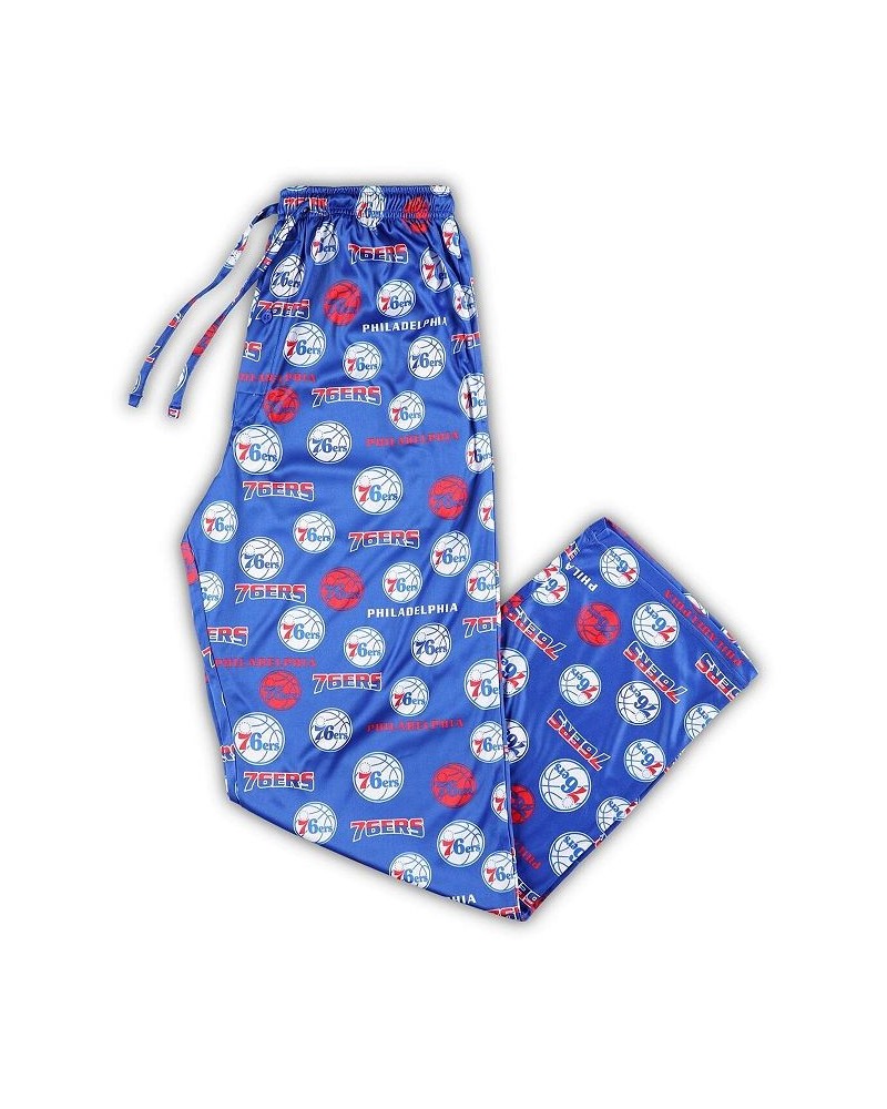 Men's Royal Philadelphia 76ers Big and Tall Breakthrough Sleep Pants $25.99 Pajama