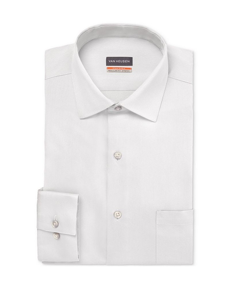 Men's Stain Shield Regular Fit Dress Shirt PD02 $15.09 Dress Shirts