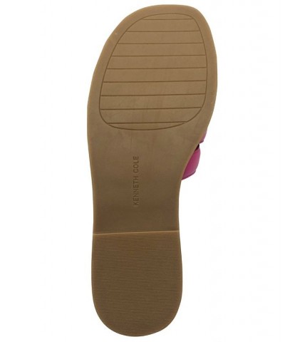 Women's Aiden Flat Sandals Pink $45.78 Shoes