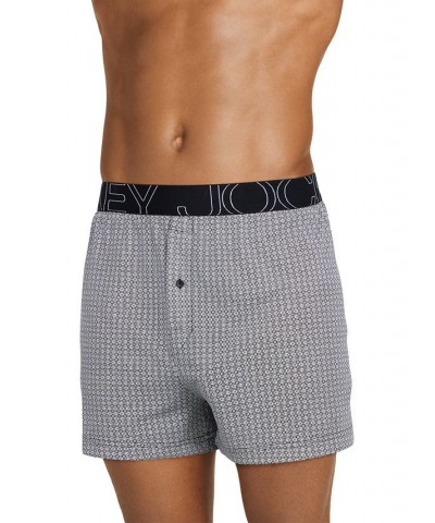 Men's ActiveBlend Moisture-Wicking 5" Boxers PD01 $11.14 Underwear