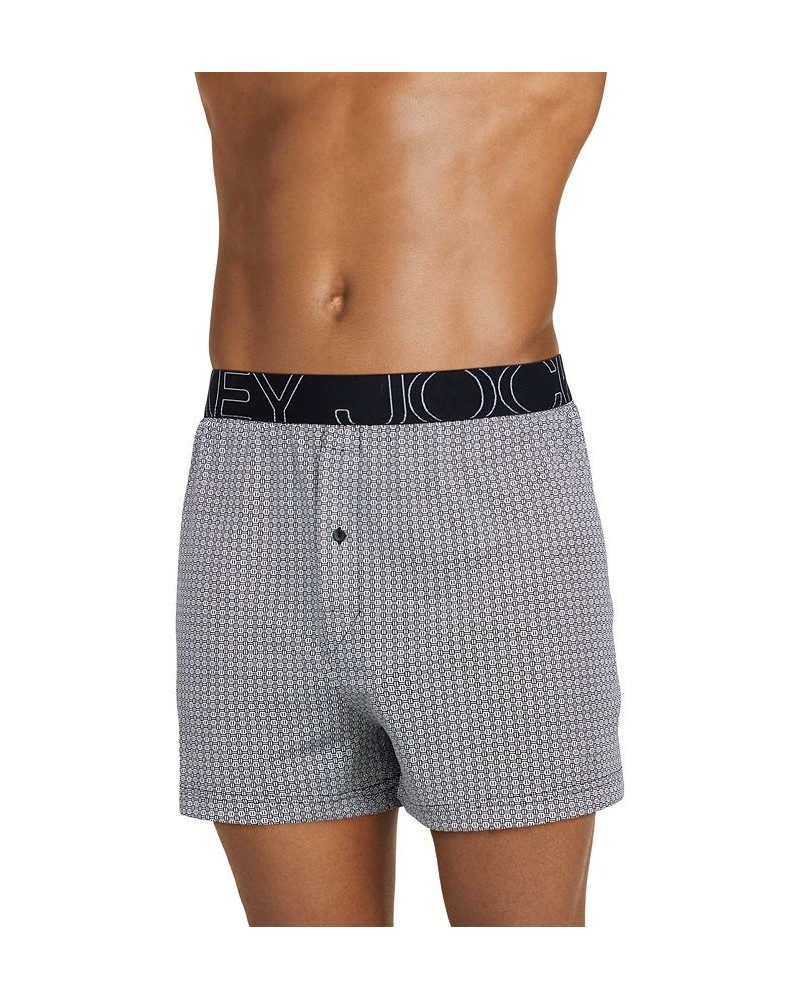 Men's ActiveBlend Moisture-Wicking 5" Boxers PD01 $11.14 Underwear