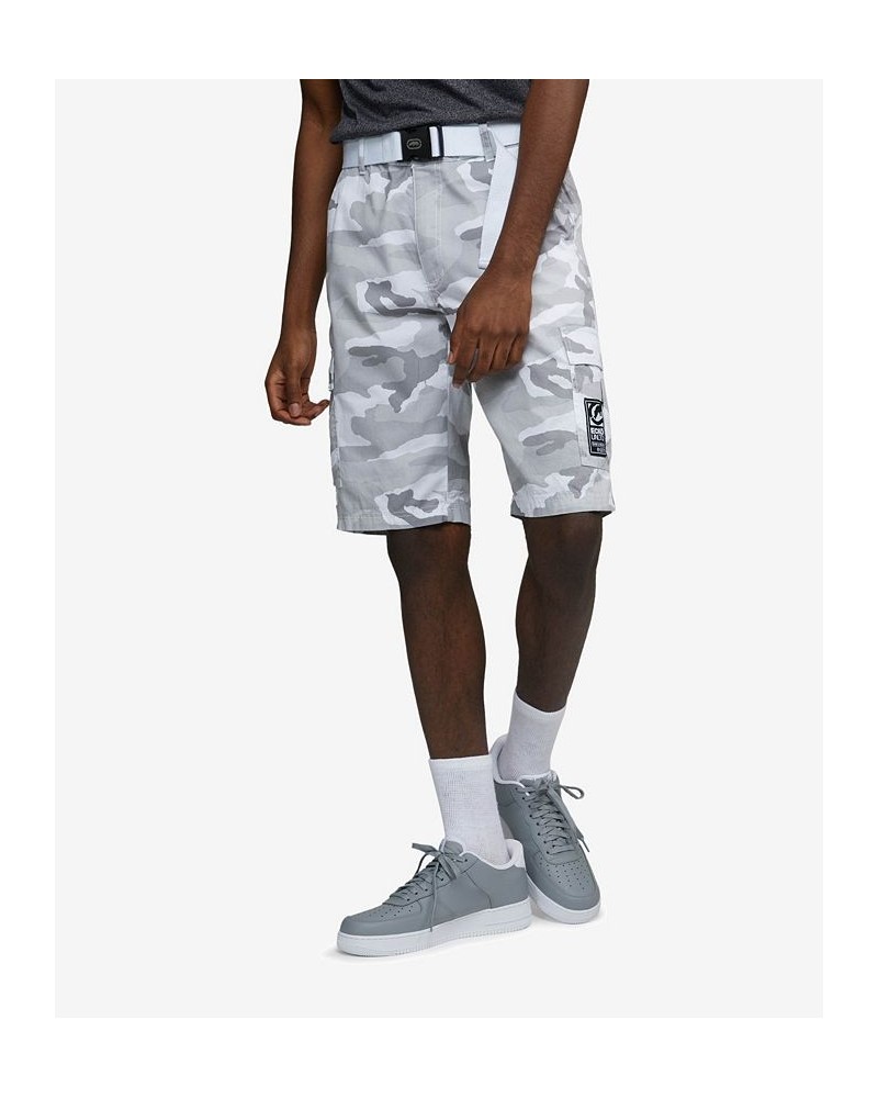 Men's Big and Tall Rewind Belted Cargo Shorts PD06 $23.20 Shorts