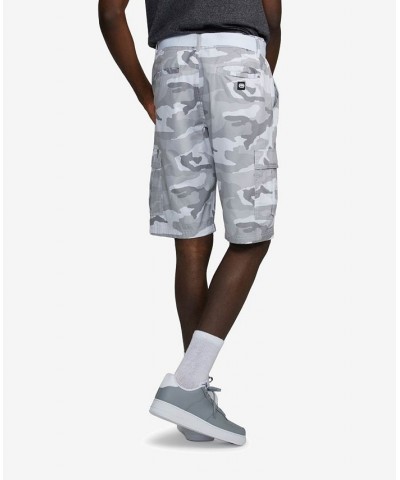 Men's Big and Tall Rewind Belted Cargo Shorts PD06 $23.20 Shorts