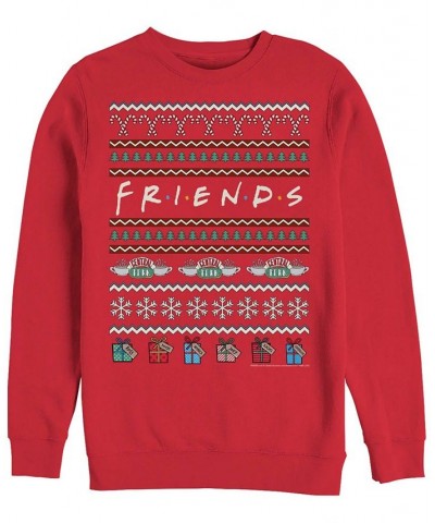 Men's Friends Logo Sweatshirt Red $27.48 Sweatshirt