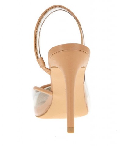 Women's Hominy Slingback Pump Tan/Beige $55.93 Shoes