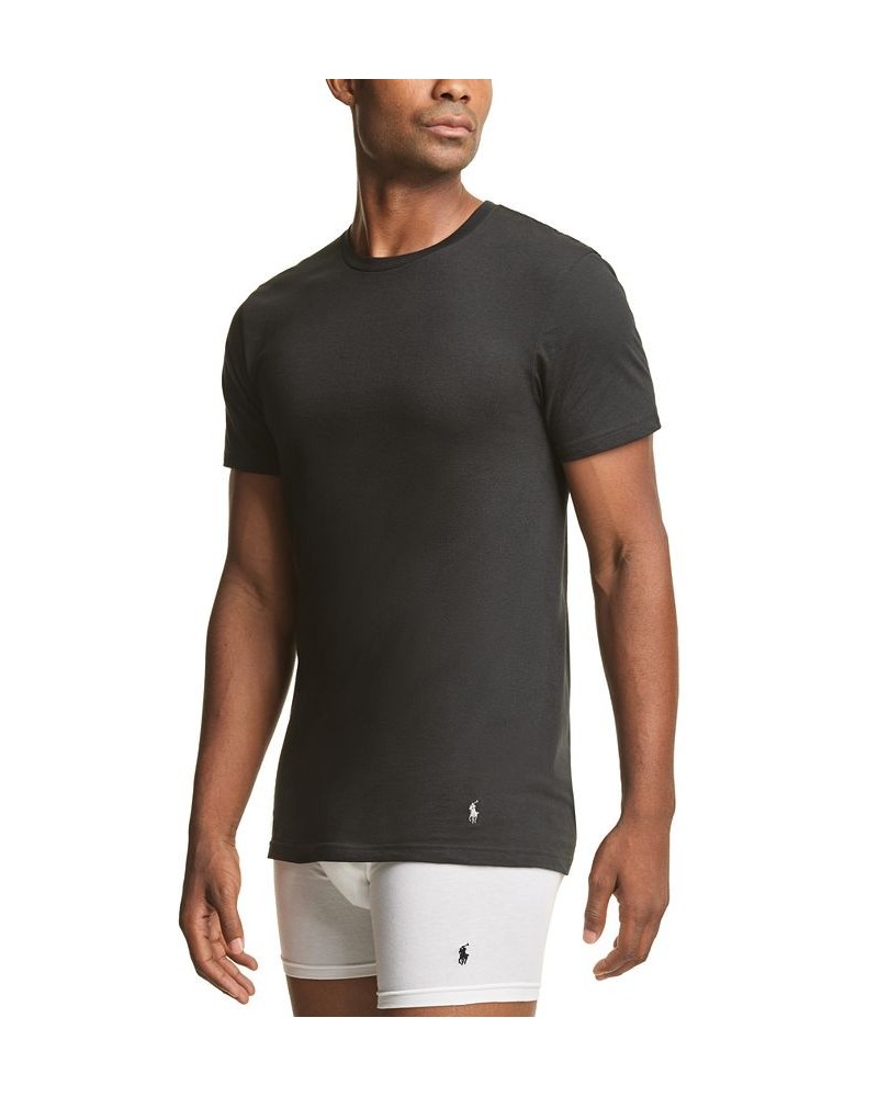 Men's Big Man Stretch Classic-Fit Crewneck T-Shirt, 3-Pack PD03 $30.00 Undershirt