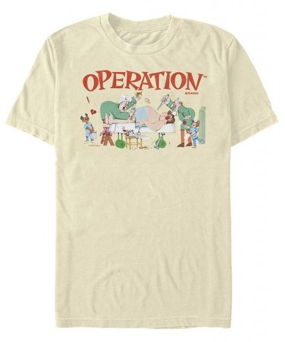 Men's Surgeon Scene Short Sleeve Crew T-shirt Tan/Beige $20.64 T-Shirts