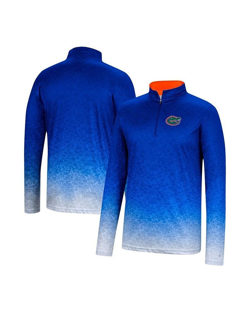 Men's Royal Florida Gators Walter Quarter-Zip Windshirt $31.79 T-Shirts