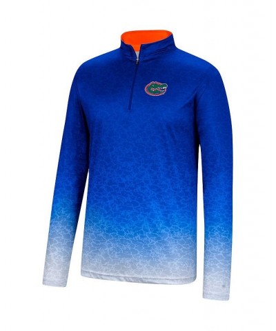 Men's Royal Florida Gators Walter Quarter-Zip Windshirt $31.79 T-Shirts