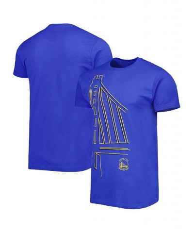 Men's and Women's Royal Golden State Warriors Element Logo Pop T-shirt $22.05 Tops