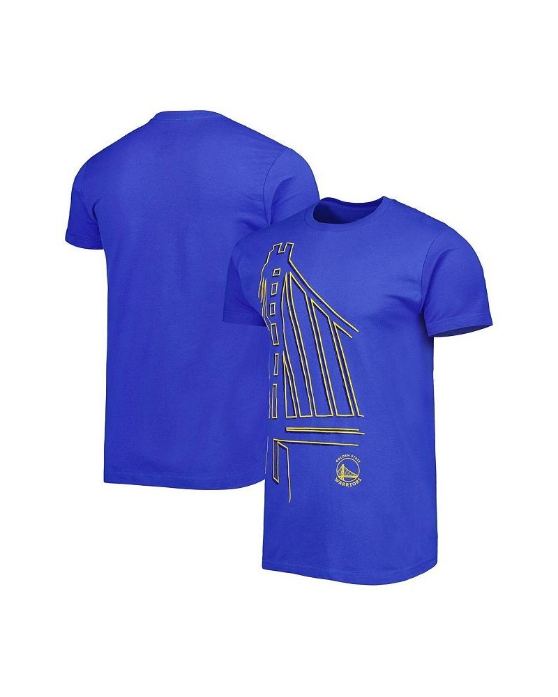 Men's and Women's Royal Golden State Warriors Element Logo Pop T-shirt $22.05 Tops