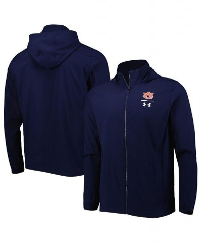 Men's Navy Auburn Tigers Swoven Performance Full-Zip Jacket $58.80 Jackets