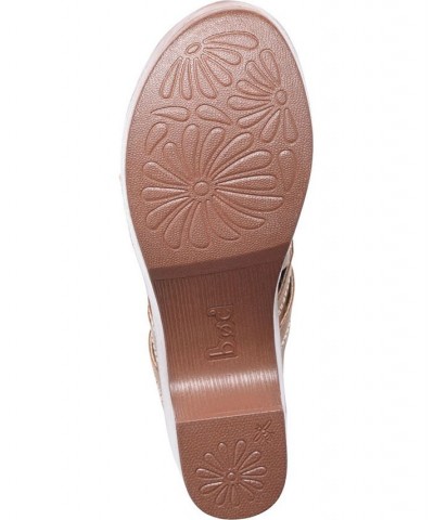 Women's Johana Comfort Clog Tan/Beige $52.25 Shoes