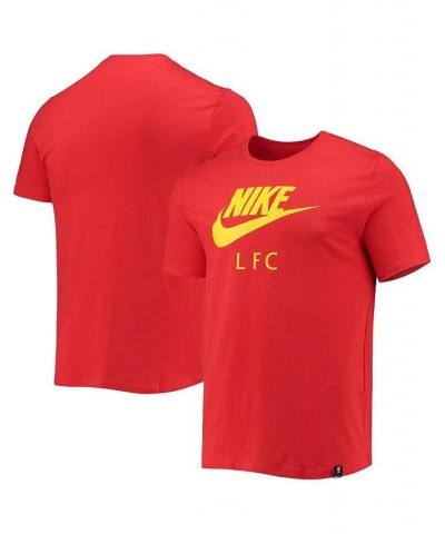 Men's Red Liverpool Club T-shirt $17.60 T-Shirts