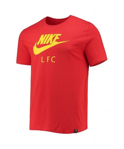 Men's Red Liverpool Club T-shirt $17.60 T-Shirts