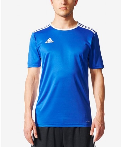 Men's Entrada ClimaLite Soccer Shirt Bold Blue/White $13.25 T-Shirts