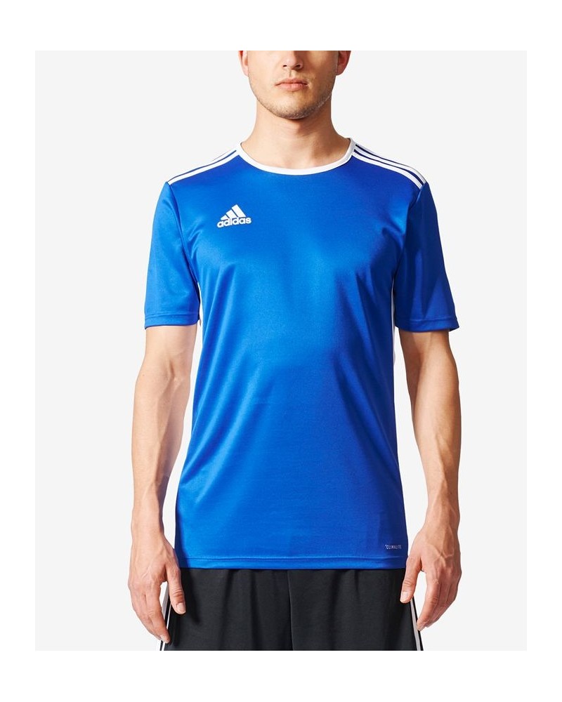 Men's Entrada ClimaLite Soccer Shirt Bold Blue/White $13.25 T-Shirts