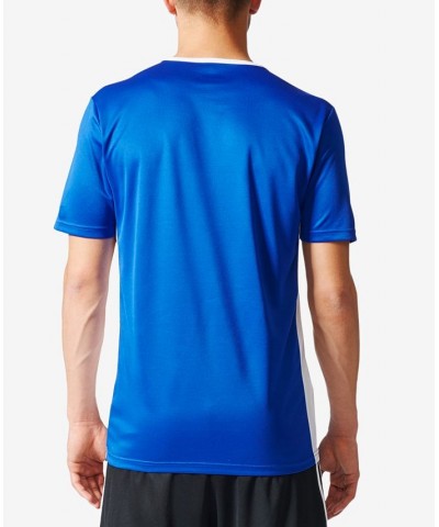 Men's Entrada ClimaLite Soccer Shirt Bold Blue/White $13.25 T-Shirts