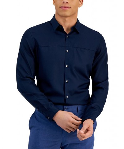 Men's Classic Fit Luxe Long-Sleeve Shirt PD03 $19.08 Shirts