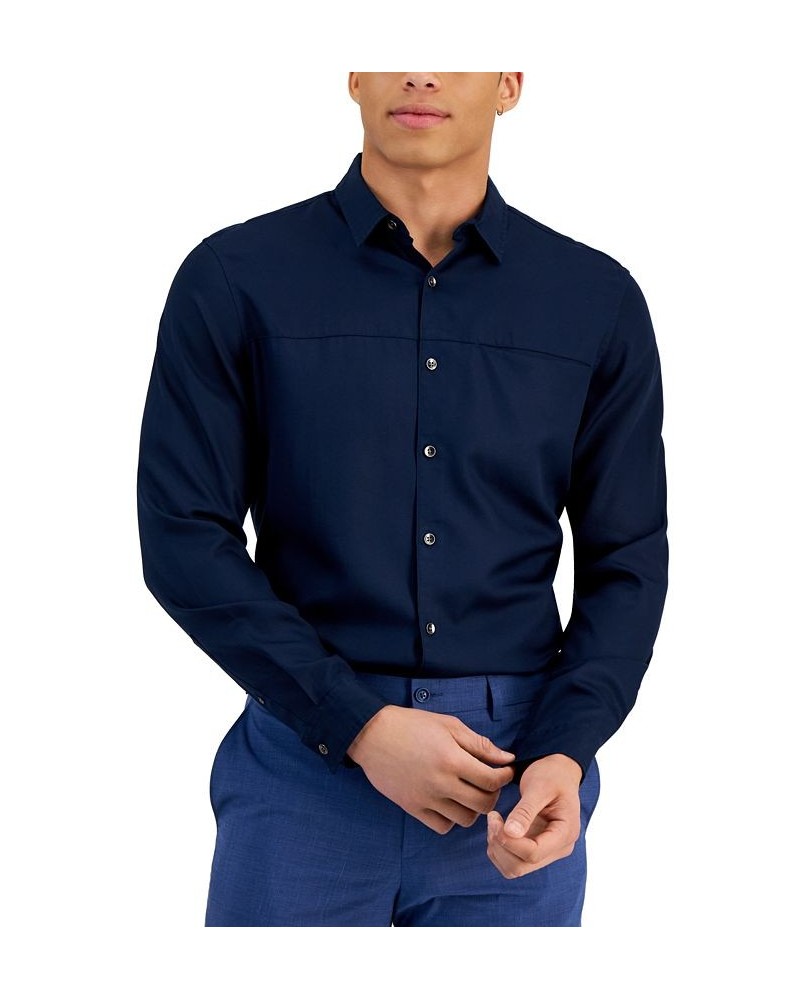 Men's Classic Fit Luxe Long-Sleeve Shirt PD03 $19.08 Shirts