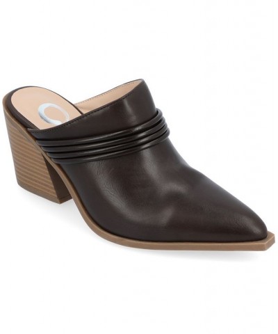 Women's Jinny Banded Mules PD03 $34.10 Shoes