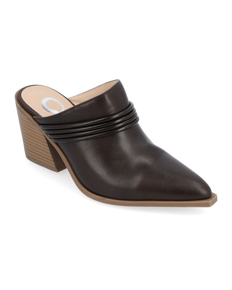 Women's Jinny Banded Mules PD03 $34.10 Shoes