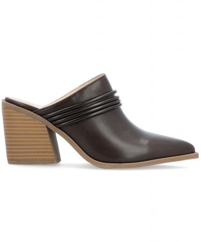 Women's Jinny Banded Mules PD03 $34.10 Shoes