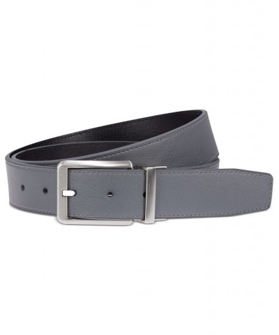 Men's Reversible Textured Core Belt Gray $34.45 Belts