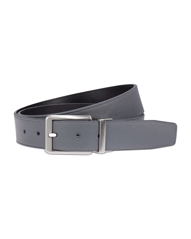 Men's Reversible Textured Core Belt Gray $34.45 Belts