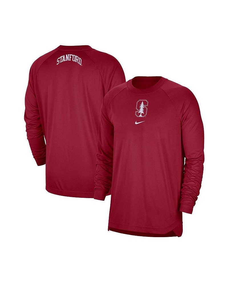 Men's Cardinal Stanford Cardinal Basketball Spotlight Performance Raglan T-shirt $28.70 T-Shirts