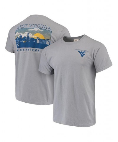 Men's Gray West Virginia Mountaineers Comfort Colors Campus Scenery T-shirt $24.35 T-Shirts