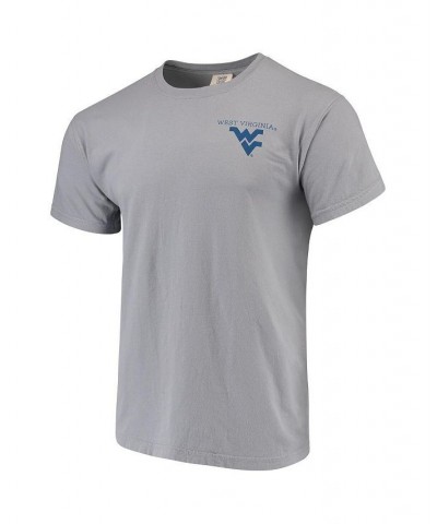 Men's Gray West Virginia Mountaineers Comfort Colors Campus Scenery T-shirt $24.35 T-Shirts