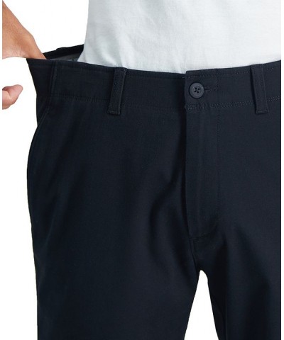 Men's Straight-Fit Life Chino Pants Black $29.69 Pants