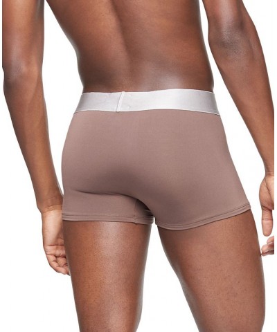 Men's 3-Pk Steel Low Rise Trunks Brown $27.27 Underwear