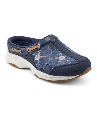 Women's Travelport Round Toe Casual Slip-on Mules PD03 $36.34 Shoes