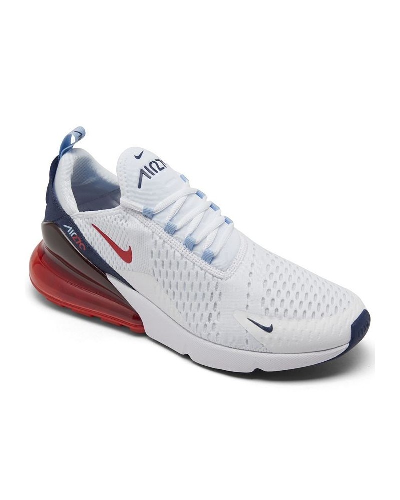 Men's Air Max 270 Casual Sneakers White $76.50 Shoes