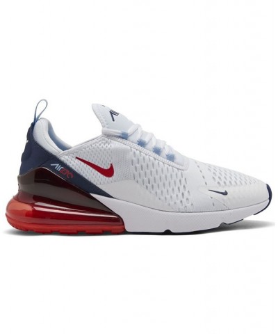 Men's Air Max 270 Casual Sneakers White $76.50 Shoes