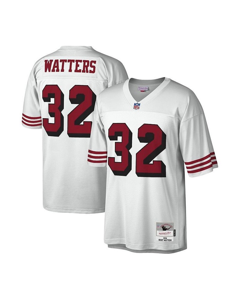 Men's Ricky Watters White San Francisco 49ers Legacy Replica Jersey $51.00 Jersey