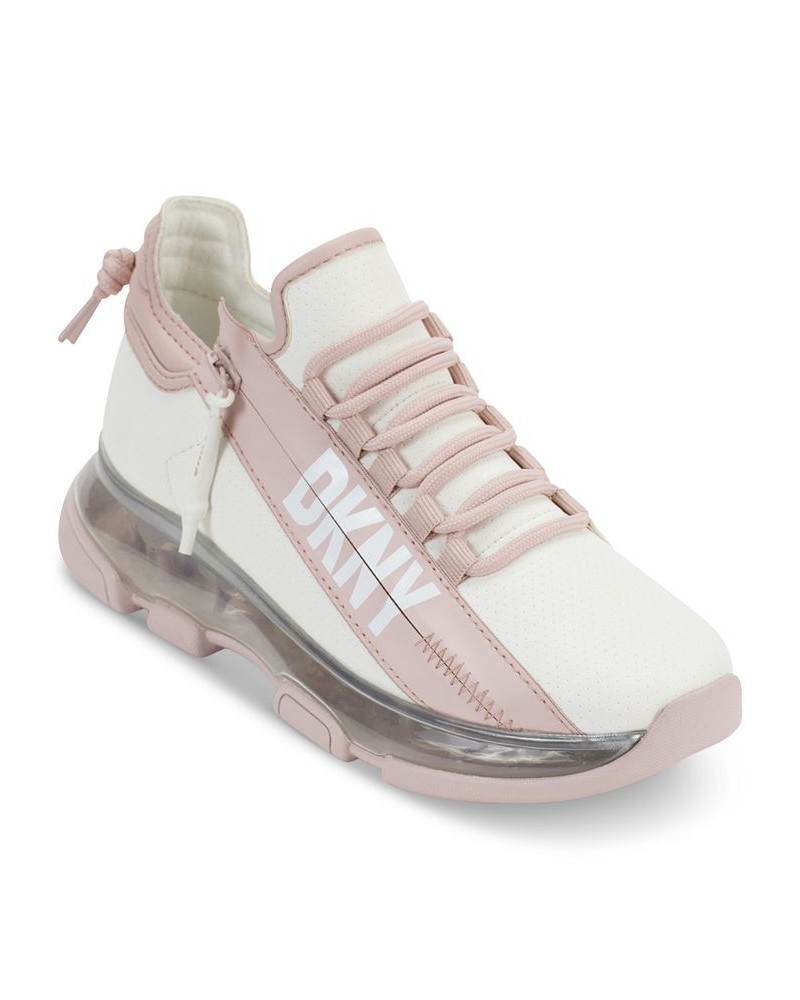 Women's Tokyo Lace-Up Zip Sneakers PD08 $45.87 Shoes