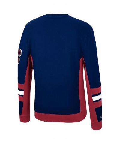 Men's Blue New York Knicks Hardwood Classics Hometown Champs Pullover Sweater $38.50 Sweaters