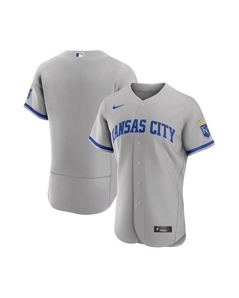 Men's Gray Kansas City Royals 2022 Road Authentic Jersey $123.20 Jersey