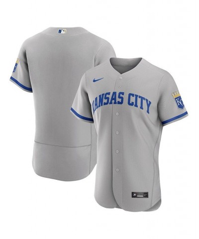 Men's Gray Kansas City Royals 2022 Road Authentic Jersey $123.20 Jersey