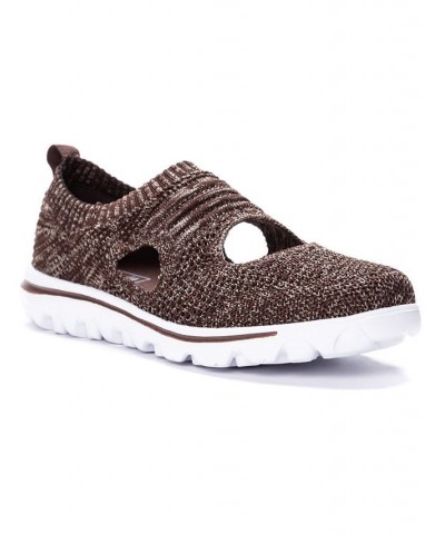 Women's Travelactiv Avid Sneakers Brown $34.18 Shoes