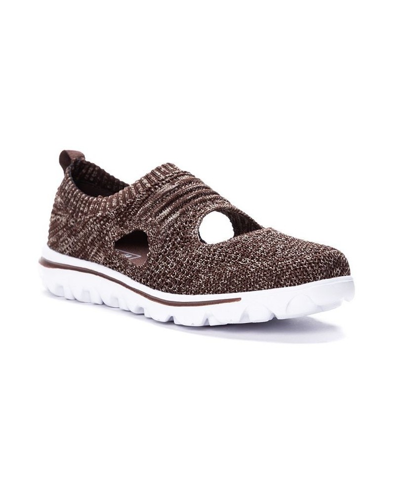 Women's Travelactiv Avid Sneakers Brown $34.18 Shoes